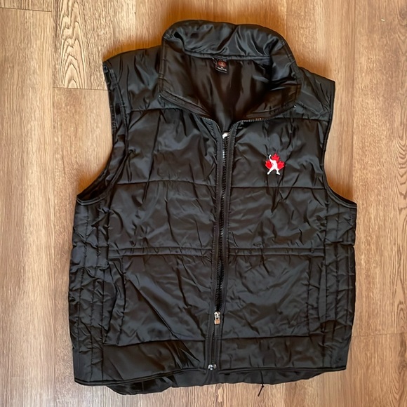 BLACK UNISEX HOCKEY VEST - Picture 8 of 9